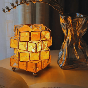 Lampe de chevet pierre de sel