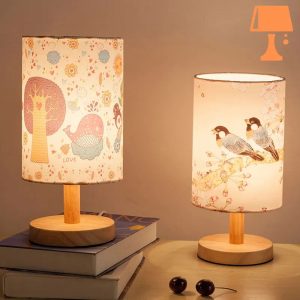 Lampe de Chevet Bois