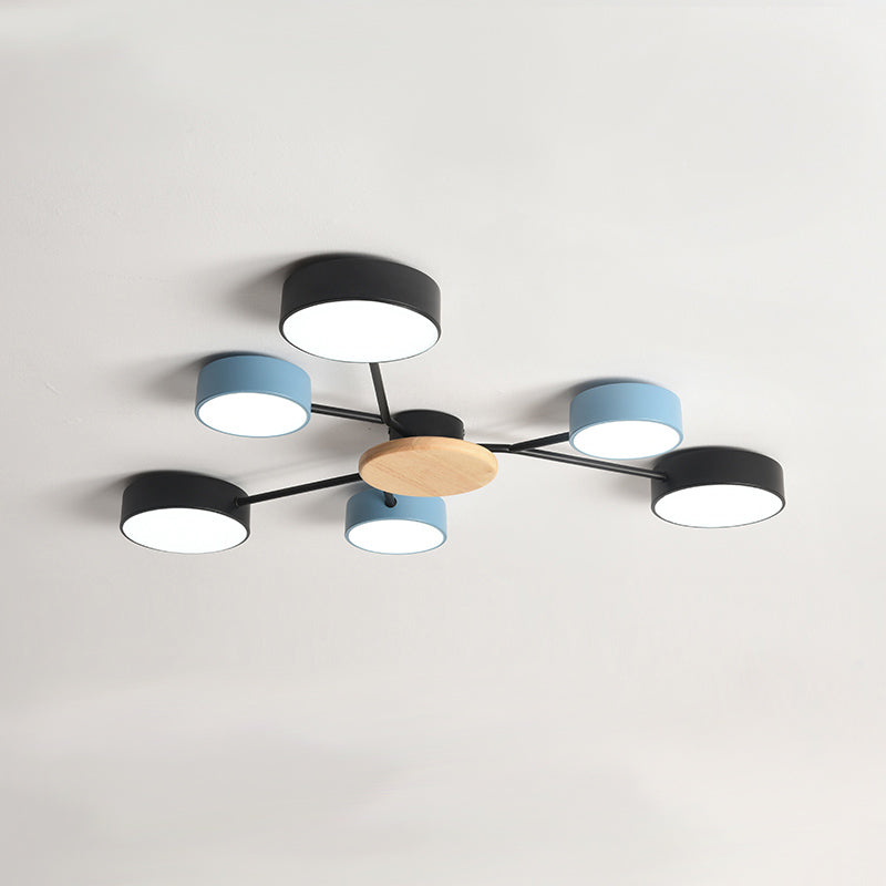 6LampesGrisesetbleues.jpg - Lampe de chevet de bureau