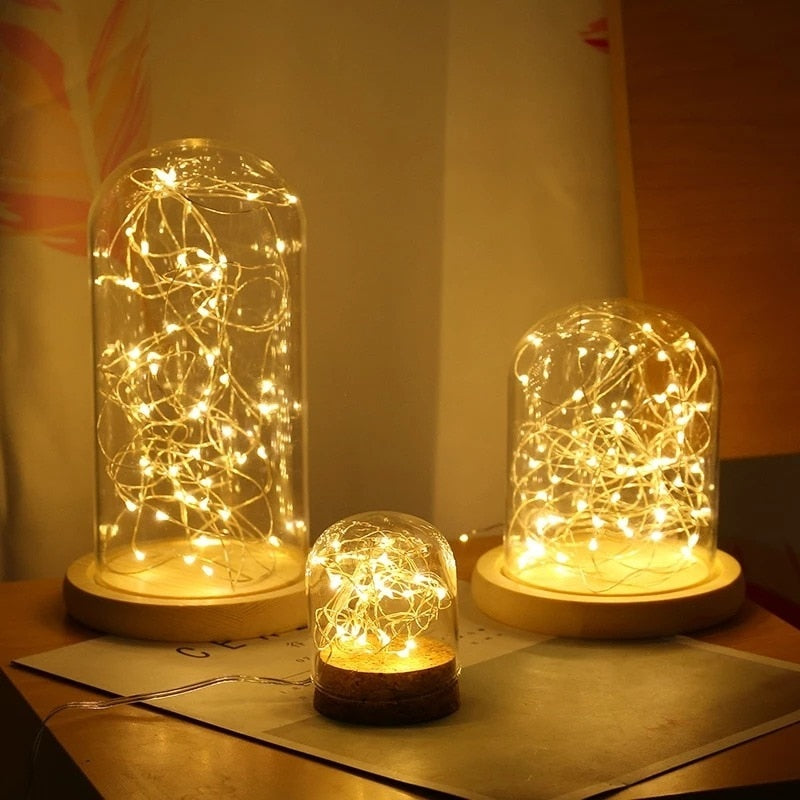 Guirlande-Lumineuse-Interieur-Pile.jpg - Lampe de chevet de bureau