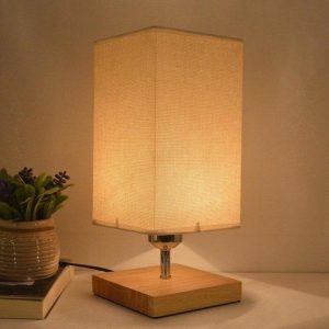 Lampe de Chevet Bois