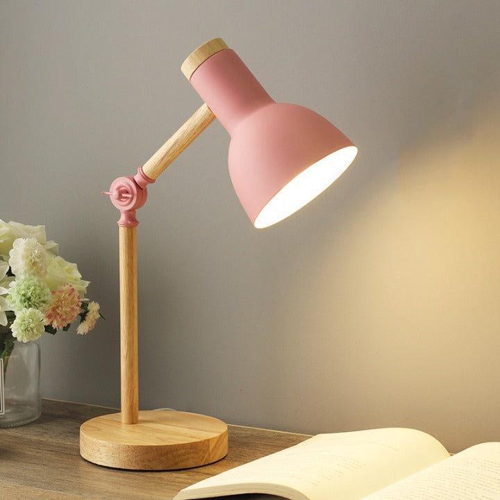 Lampe-de-Bureau-Design-Scandinave-rose.jpg - Lampe de chevet de bureau