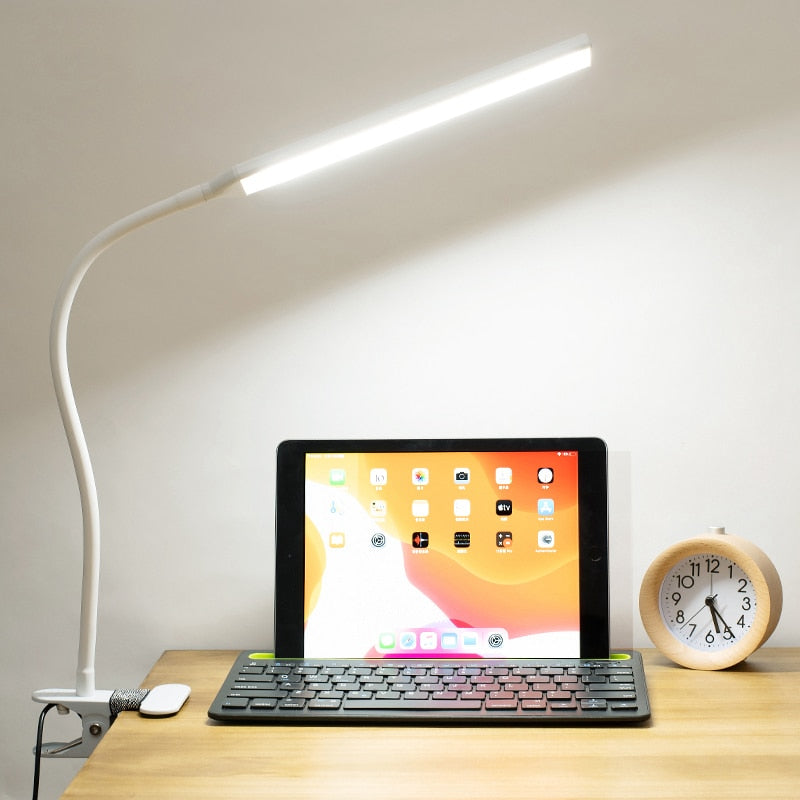 Lampe-de-Bureau-a-Pince-Design-blanc.jpg - Lampe de chevet de bureau