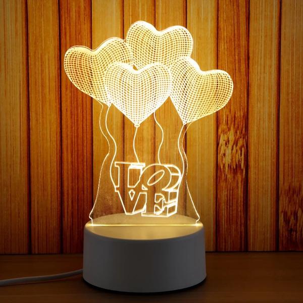 Lampe_3D_Coeur.jpg - Lampe de chevet de bureau
