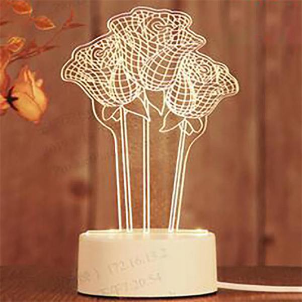 Lampe_3D_Roses.jpg - Lampe de chevet de bureau