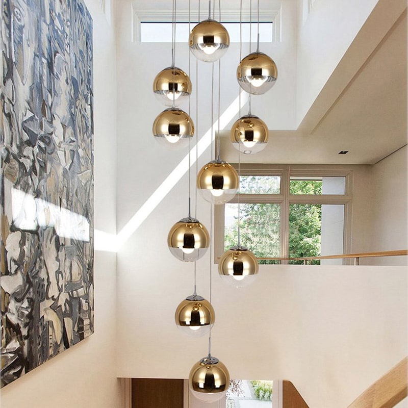 LustreBouleDoree1_3.jpg - Lampe de chevet de bureau