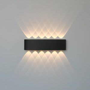 Lampe de chevet Murale Cristaux