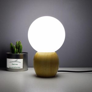 Lampe de Chevet Bois