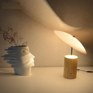 Lampe de Chevet Bois