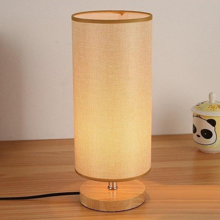 lampe-a-poser-bois-et-metal.jpg - Lampe de chevet de bureau