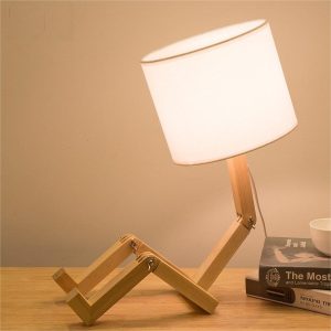 Lampe de Chevet Bois