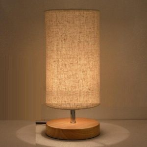 Lampe de Chevet Bois