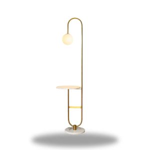 Table de Chevet Avec Lampe