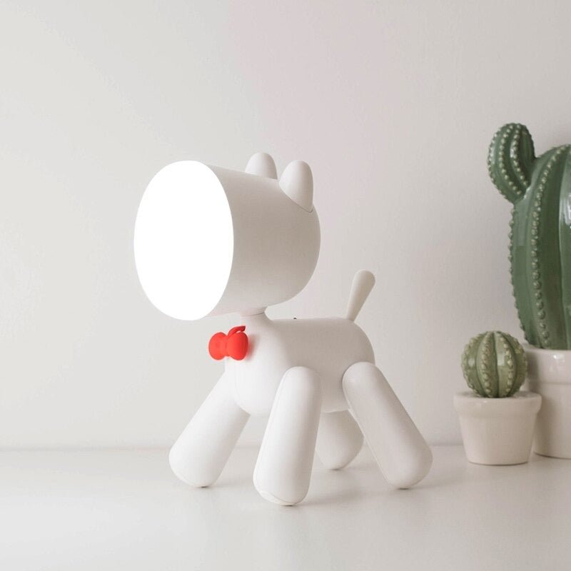 lampe-de-chevet-enfant-chien-sans-fil-blanc-198-269524.jpg - Lampe de chevet de bureau