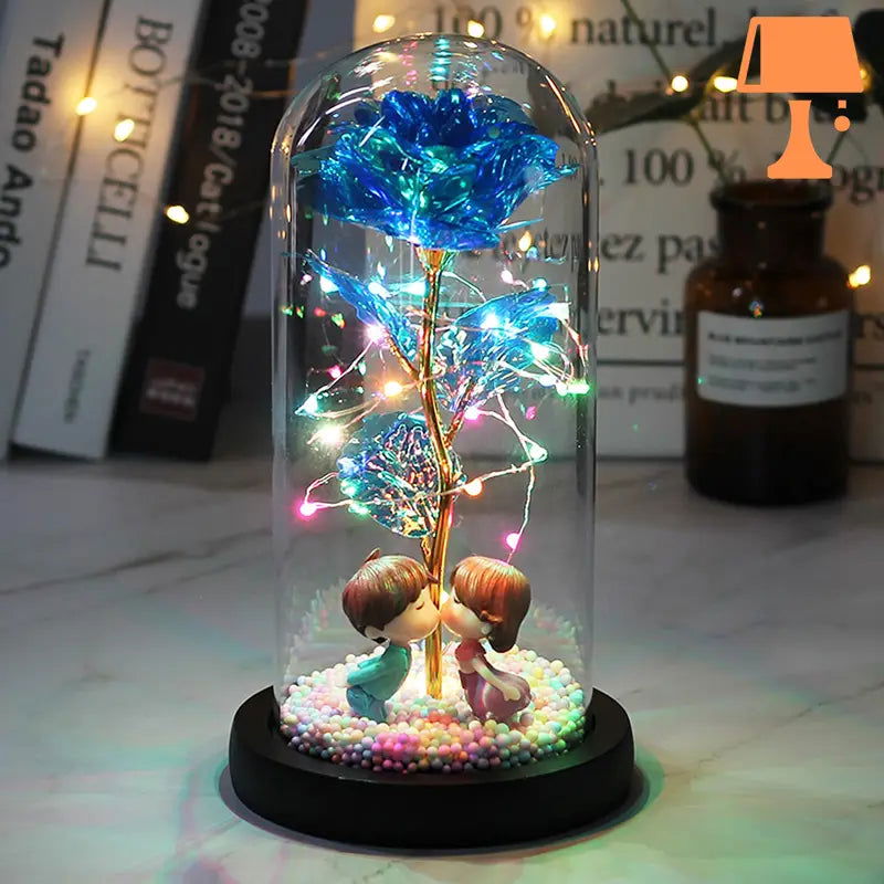 lampe-de-chevet-fleur-bleue-6677043.jpg - Lampe de chevet de bureau