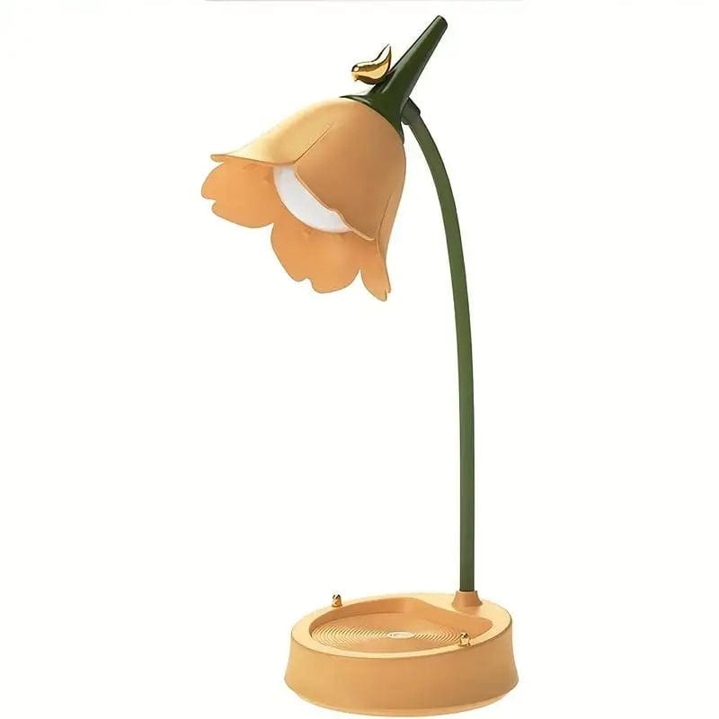 lampe-de-chevet-fleur-rechargeable-jaune-55965908107597.jpg - Lampe de chevet de bureau