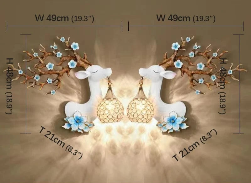 lampe-de-chevet-murale-animal-fleur-modele-b-2-pieces-55965780246861.jpg - Lampe de chevet de bureau