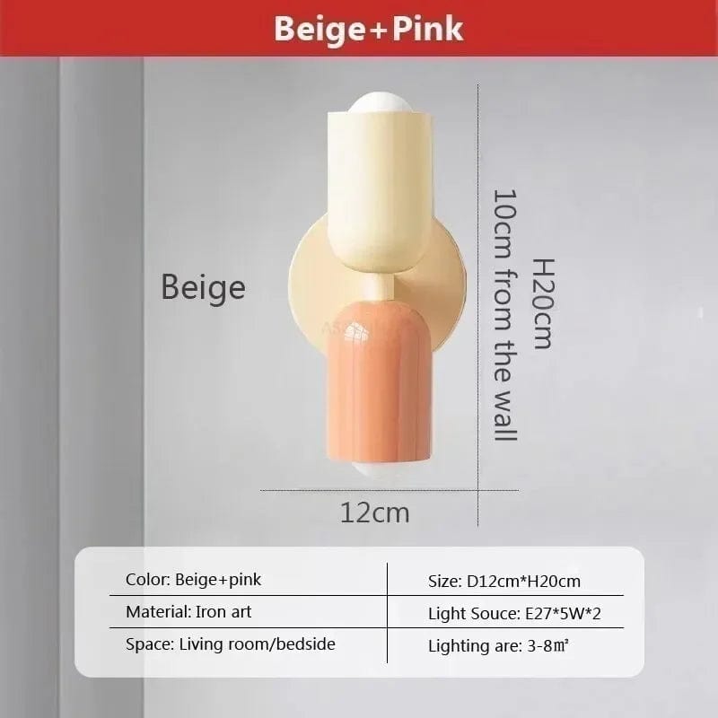 lampe-de-chevet-murale-beige-retro-beige-et-rose-55965777264973.jpg - Lampe de chevet de bureau