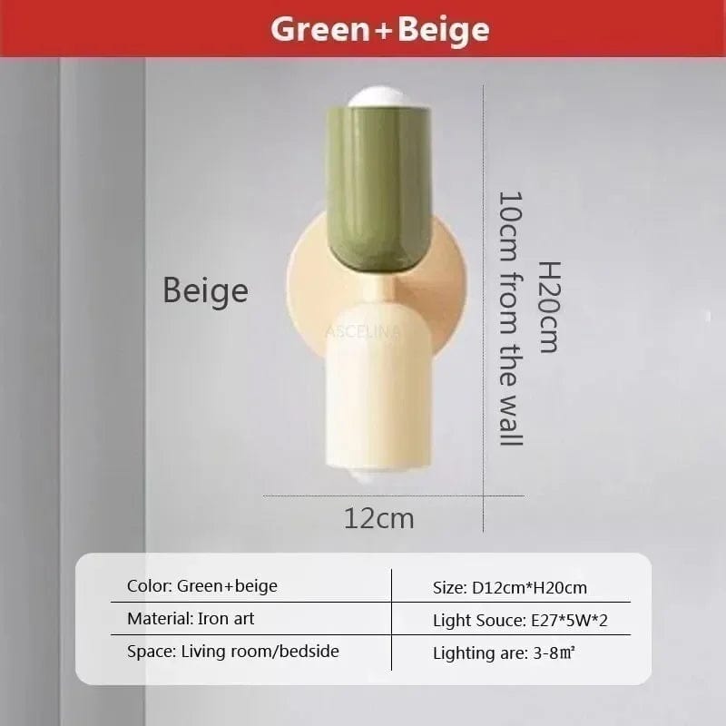 lampe-de-chevet-murale-beige-retro-vert-et-beige-55965777527117.jpg - Lampe de chevet de bureau