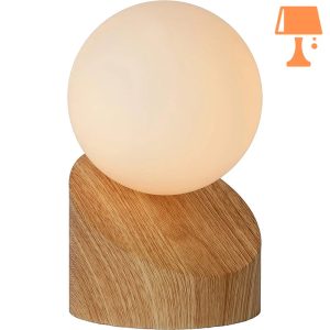 Petite Lampe de Chevet Opaline