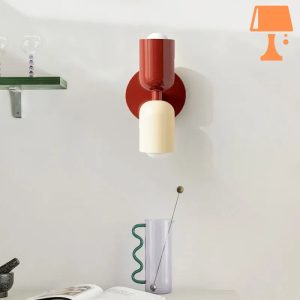 Lampe de Chevet Rouge
