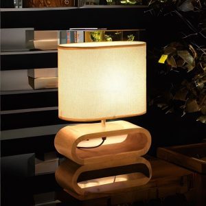 Lampe de chevet en Bois