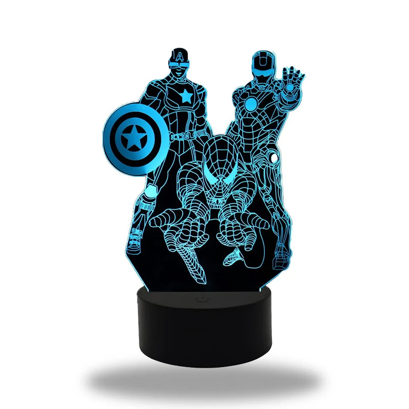 lampe-de-chevet-super-heros.jpg - Lampe de chevet de bureau