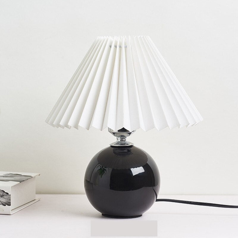 lampe-de-chevet-vintage-ceramique-blanc-noir-281.jpg - Lampe de chevet de bureau