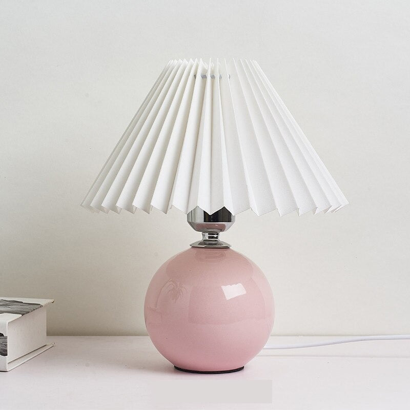 lampe-de-chevet-vintage-ceramique-blanc-rose-443.jpg - Lampe de chevet de bureau