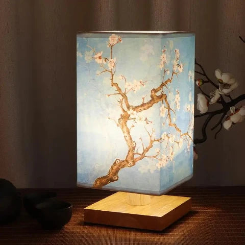 lampe-de-lecture-japon-motif-fleurs-cadeau-du-lecteur.jpg - Lampe de chevet de bureau