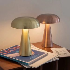 Lampe de table champignon