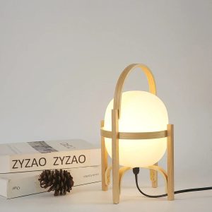 Lampe de table papier