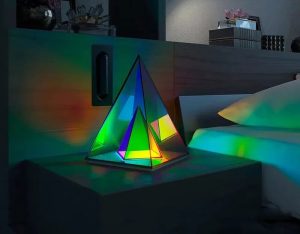 Lampe de Chevet Triangles