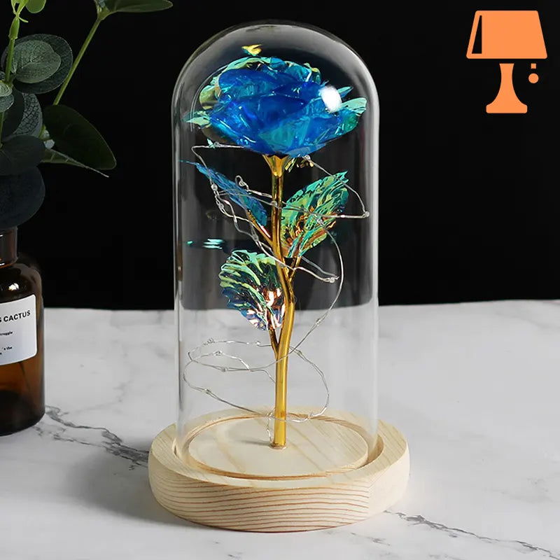 lampe-fleur-bleue-design-6677046.jpg - Lampe de chevet de bureau