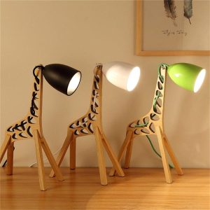Lampe de Chevet Bois