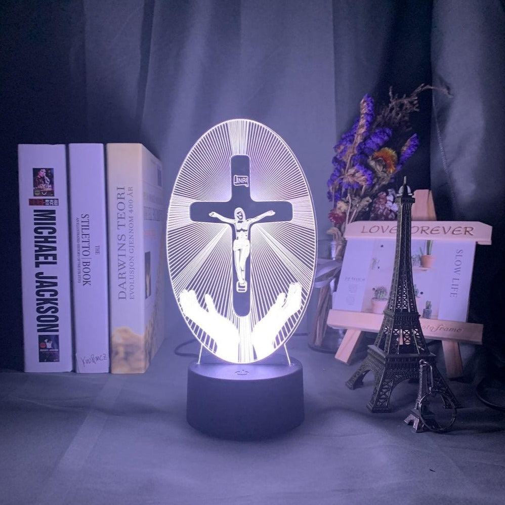 lampe-jesus.jpg - Lampe de chevet de bureau
