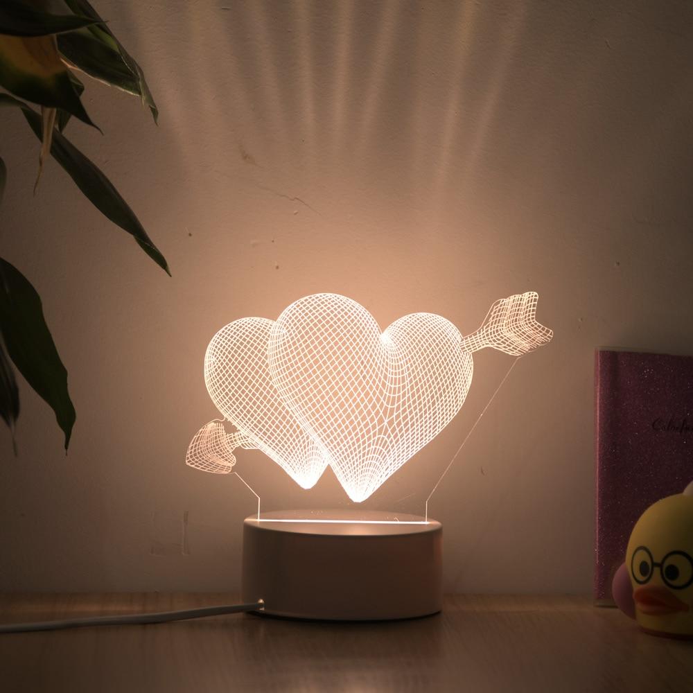 lampe-led-coeur.jpg - Lampe de chevet de bureau