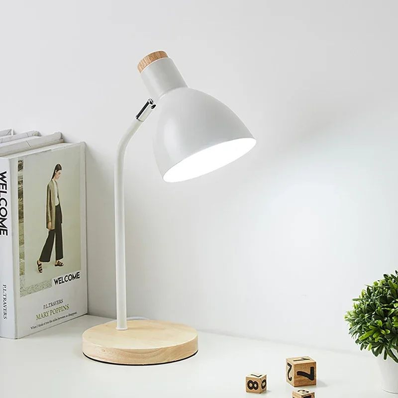 lampe-poser-bois-metal-colore-bureau_2.jpg - Lampe de chevet de bureau