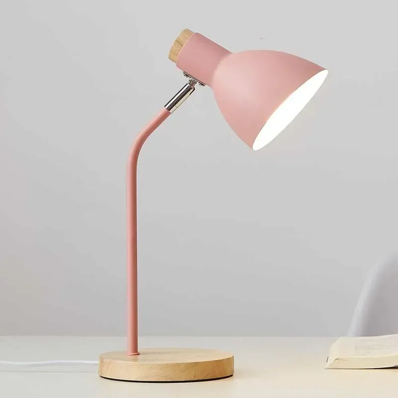 lampe-poser-bois-metal-colore-bureau_3.jpg - Lampe de chevet de bureau