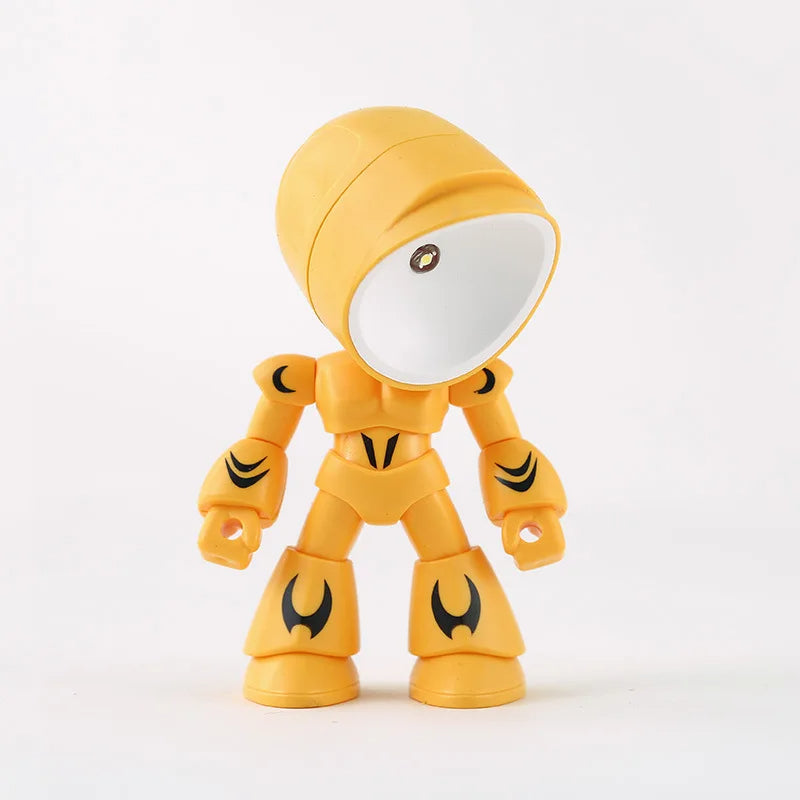 lampe-poser-enfant-forme-mini-robot-02.jpg - Lampe de chevet de bureau