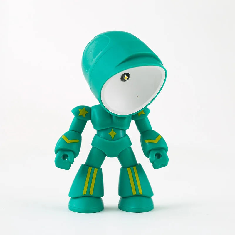 lampe-poser-enfant-forme-mini-robot-04.jpg - Lampe de chevet de bureau