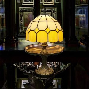 Lampe Tiffany Jaune