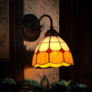 Lampe Tiffany Orange