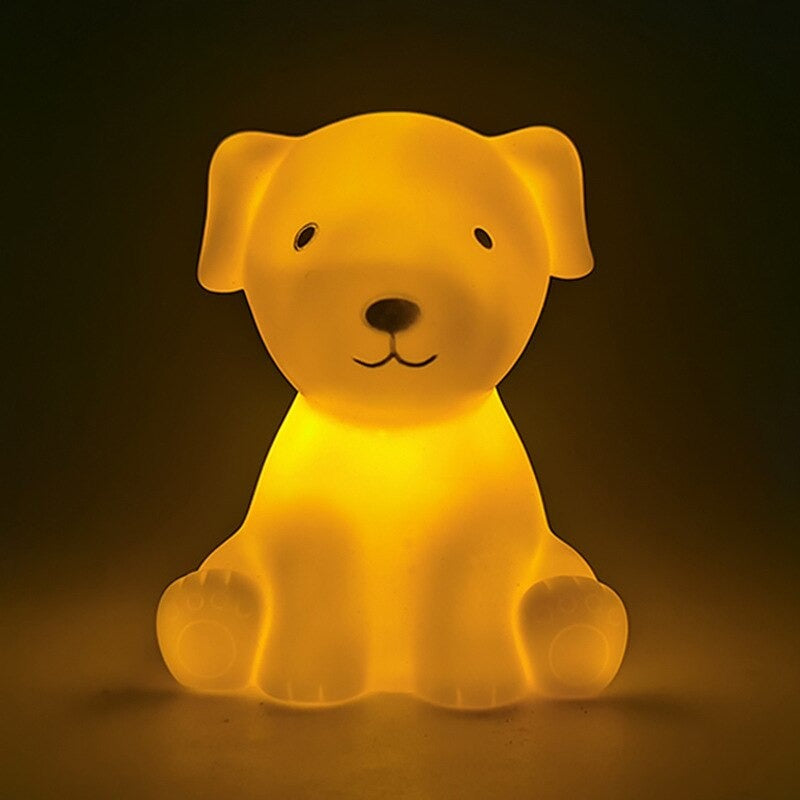 lampe-veilleuse-animaux-chien-debout-850.jpg - Lampe de chevet de bureau