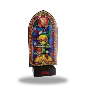 Lampe Zelda Vitrail