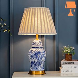 Lampe de Chevet Bleu