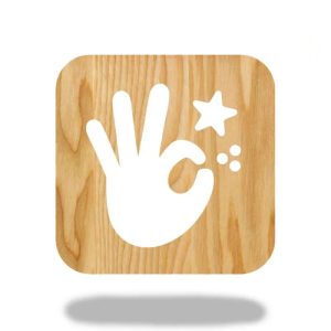 Lampe de Chevet Avec du Bois