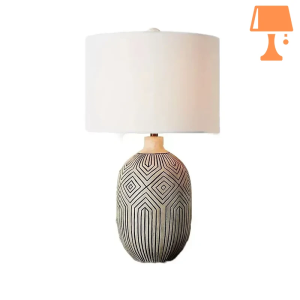 Lampe de Chevet Blanc