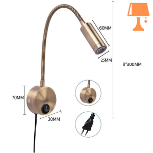 Lampe de Chevet Bronze
