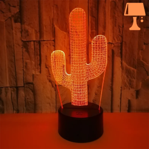 Lampe de Chevet Cactus